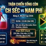 Nhận định trận đấu CH Séc vs Nam Phi bảng A World Cup 2026, màn đối đầu sinh tử giữa Patrik Schick và Lyle Foster trên Gavang TV.